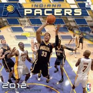  NBA Indiana Pacers 2012 Wall Calendar