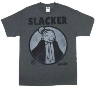 Slacker   Wimpy   Popeye T shirt  