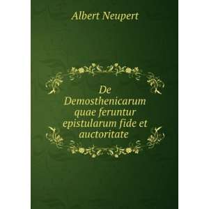   quae feruntur epistularum fide et auctoritate . Albert Neupert Books