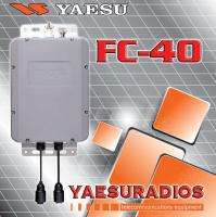 YAESU FC 40 EXTERNAL AUTOMATIC ANTENNA TUNER FOR FT 857, FT 897, FT 