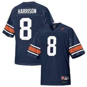  Nike Syracuse Orange #8 Marvin Harrison Navy Blue Greats 
