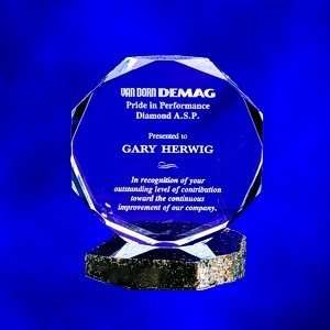    Northwest Trophy Faceted Acrylic Octagon Award