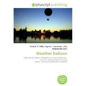  Weather balloon (9786132657251) Books