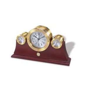  North Texas   Mariner Weather Station Desk Clock Sports 