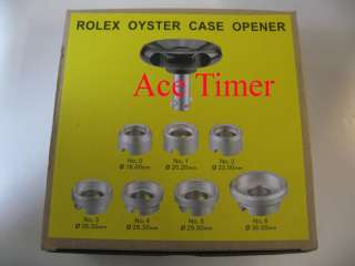 Complete Rolex Case Opener includes 36.5mm deepsea die  