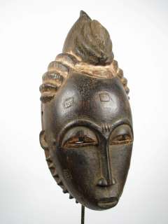 GothamGallery Fine African Art   Baule Tribal Dance Mask  