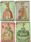   Marie Antoinette let them eat cake ATC tags small note cards 8
