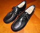 Genuine Sas Handsewn Black Oxfords Size 9 M