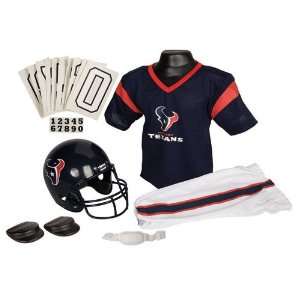  BSS   Houston Texans Youth NFL Deluxe Helmet and Uniform 