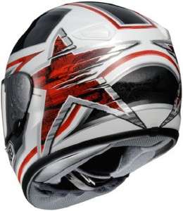 SHOEI QWEST ETHEREAL TC 1 RED FULL FACE MOTORCYCLE HELMET DOT SNELL 