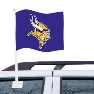  NFL Minnesota Vikings Purple Car Flag