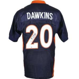  Brian Dawkins Autographed Jersey  Details Denver Broncos 