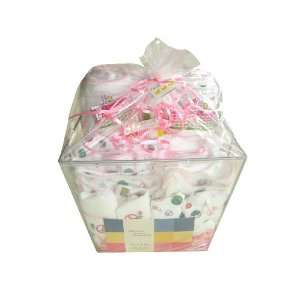 Lily Gift Basket with an amazing layette collection of 15 items, Peace 