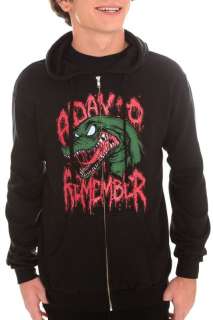 Day To Remember Gator Head Zip Up Hoodie  