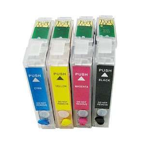  Refillable Ink Cartridges for EPSON CX5000 CX6000 CX7000f 