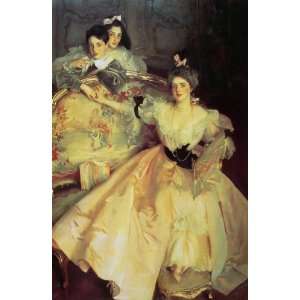  Hand Made Oil Reproduction   John Singer Sargent   32 x 48 