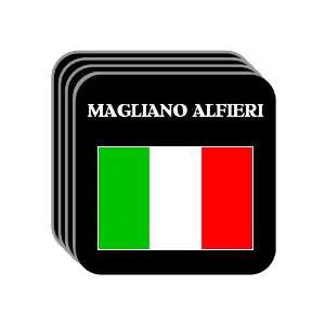  Italy   MAGLIANO ALFIERI Set of 4 Mini Mousepad Coasters 