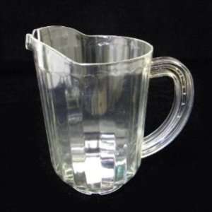  32Oz Clear Plastic Pitcher Small Case Pack 48
