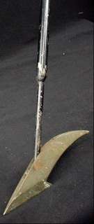 Old Whaling Harpoon Brass Toggle Head On Steel Shaft Primitive 