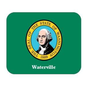  US State Flag   Waterville, Washington (WA) Mouse Pad 