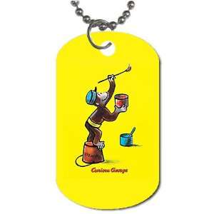  Curious George v1 DOG TAG COOL GIFT 