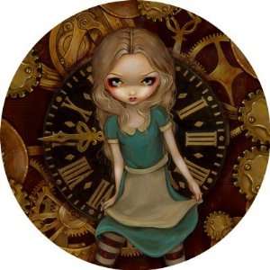  Alice in Clockwork Button Arts, Crafts & Sewing