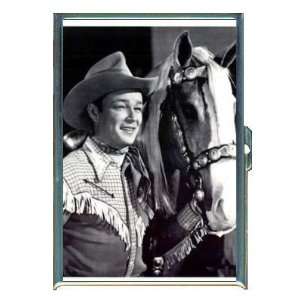 ROY ROGERS AND TRIGGER PHOTO ID CREDIT CARD WALLET CIGARETTE CASE 