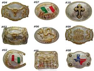 New Fashion Belt Buckles Western Rodeo Style Cowboy  