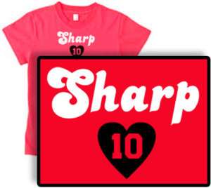 PATRICK (heart) SHARP Chicago Blackhawks Womens T SHIRT  10+ sizes 