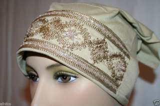 Bead Embroidery Under Hijab Cap Abaya Hejab Amira Shawl  