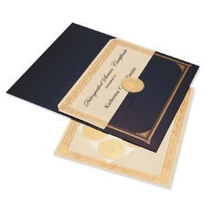  Geographics Gold Foil Embossed Award Certificate Kit 