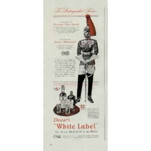  Guards.  1941 Dewars White Label Scotch Whisky Ad, A4057A