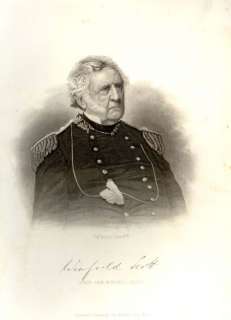 Abbotts Civil War  1865  LEUT. GEN. WINFIELD SCOTT  