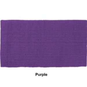  Mustang NZ Wool Show Saddle Blanket Purple