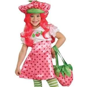 Kids Halloween Costume Strawberry Shortcake Girl 1 2 YR Girls Toddler 