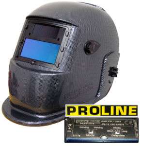 New ProLine Solar Welding Helmet Arc Tig Mig Free Ship  