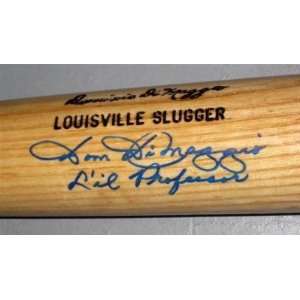  Dom DiMaggio Signed Baseball Bat   LOUISVILLE SLUGGER ~JSA 