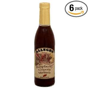 Allegro Raspberry Chipotle Marinade, 12.7 Ounce Glass (Pack of 3 