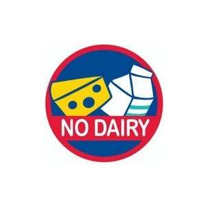  Allergy Alert Stickers   No Dairy   Set of 20 Baby