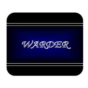  Job Occupation   Warder Mouse Pad 