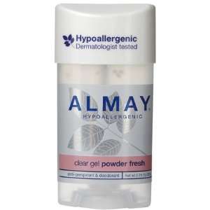 Almay Clear Gel Antiperspirant & Deodorant Powder Fresh 2.25 oz, 2 ct 