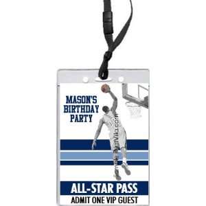  Memphis Grizzlies Colored Dunk All Star Pass Invitation 