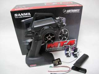 Sanwa MT 4 FHSS2+3 2.4GHz Fernsteuerung mit Telemetrie