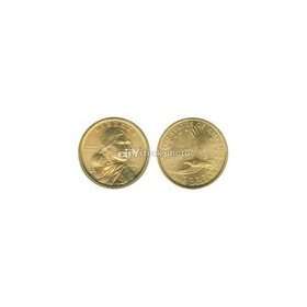   BU Roll (25) in US Mint yellow Paper Sacagawea Dollar 