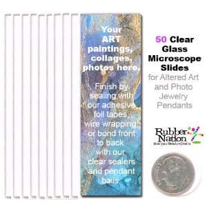   Slides for Altered Art, Photo Jewelry 50pc 1x3 Arts, Crafts & Sewing