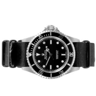 14060 Rolex Mens Stainless Steel Submariner No Date Black Dial 14060 