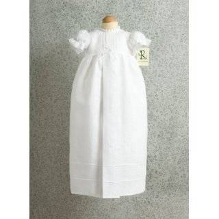 100% Linen Christening Gown, Hand Crafted in Ireland