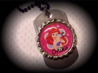 Girls Boutique Ariel Personalized Name Necklace Sparkle  