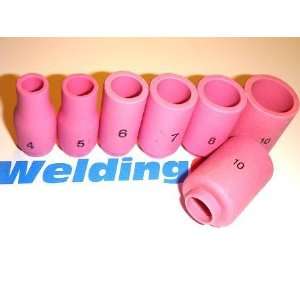 TIG Welding Torch Standard Alumina Ceramic Cup Nozzles 13N13 #10 for 