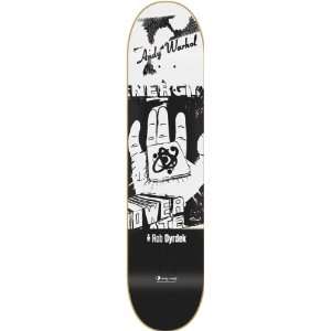 Alien Workshop Dyrdek Skateboard Deck (8 Inch, Black/White)  